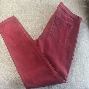 Hudson coated skinny jeans